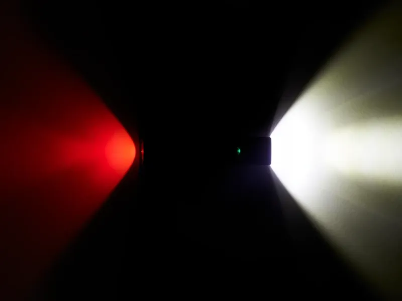 Bontrager Circuit WaveCel Helmet in Black with Trek Commuter Light Set Bundle-7