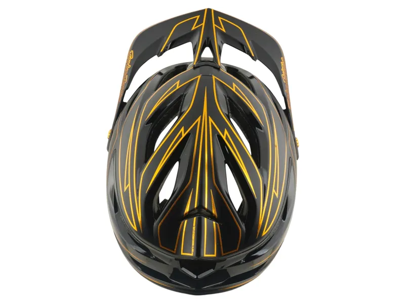 Troy Lee Designs A3 Pinstripe Helmet in Black-7