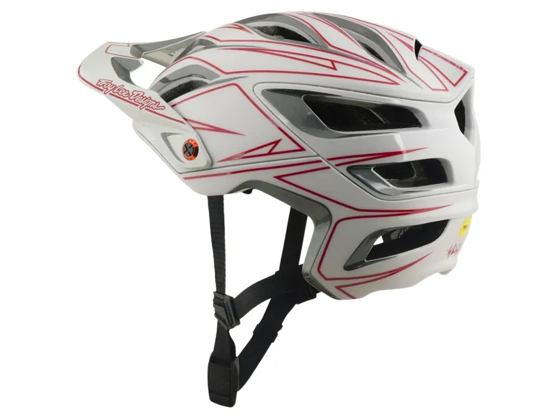 Troy Lee Designs A3 Pinstripe Helmet in Grey