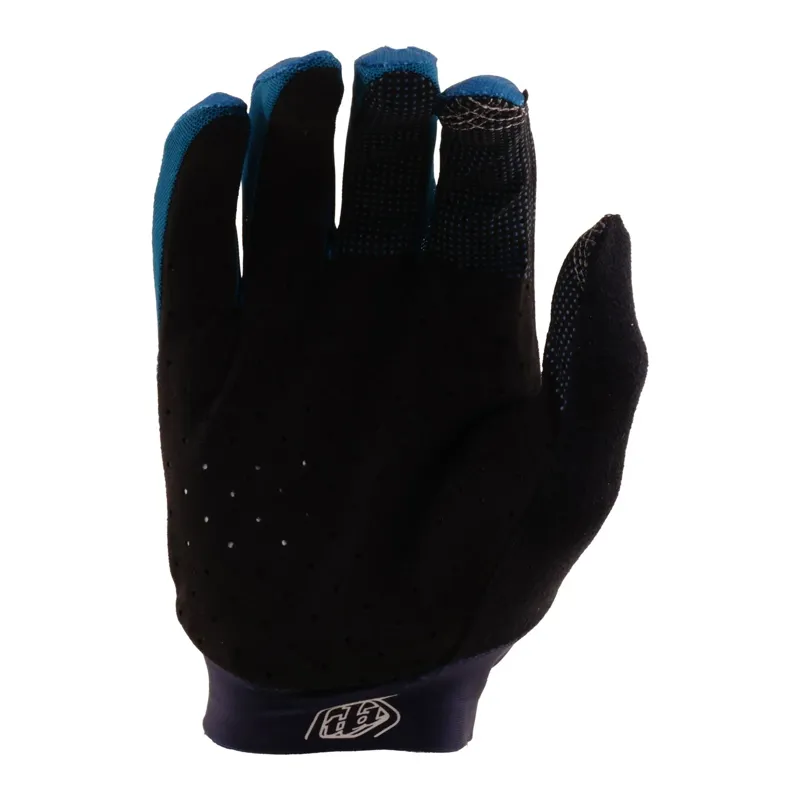 Troy Lee Designs Ace Full Finger Glove in Solid Blue-1
