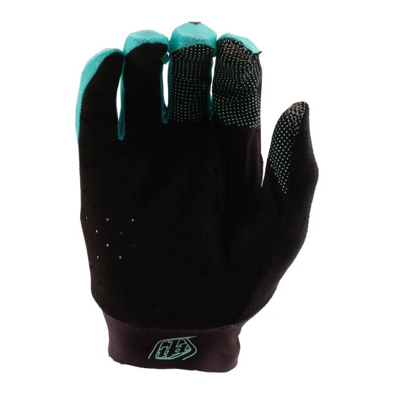 Troy Lee Designs Ace Full Finger Glove in Solid Real Teal-1