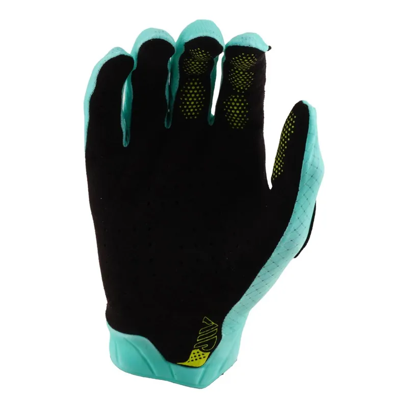 Troy Lee Designs Air Full Finger Gloves in Mono Real Teal-1