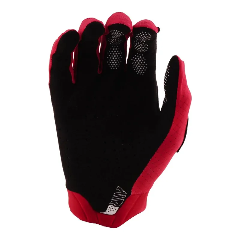 Troy Lee Designs Air Full Finger Gloves in Mono Scarlet Glo-1