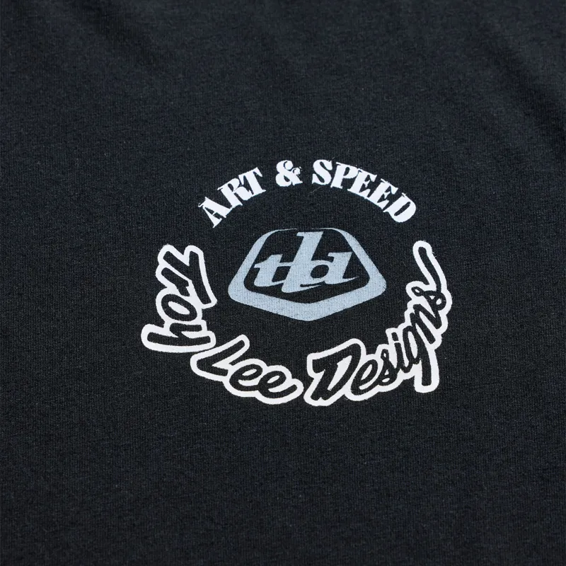 Troy Lee Designs Carb Club Short Sleeve Tee in Black-2