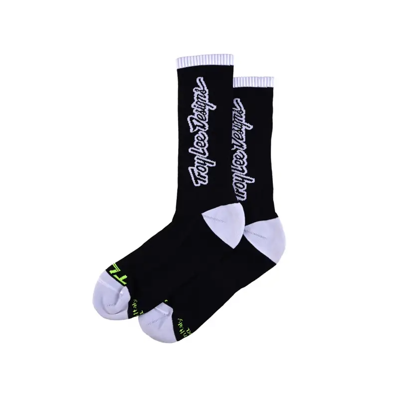 Balfes Bikes Troy Lee Designs Checka Performance Socks in Carbon | Free postage over £30, £10 off first order, price match & 0% finance.