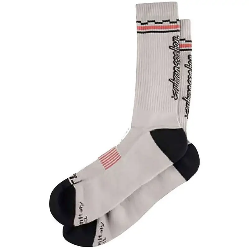 Balfes Bikes Troy Lee Designs Checka Performance Socks in Light Grey | Free postage over £30, £10 off first order, price match & 0% finance.
