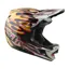 Troy Lee Designs D4 Carbon Full Face Helmet in Overspray Gold/Black
