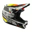 Troy Lee Designs D4 Carbon Full Face Helmet in Lined Up Black