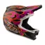 Troy Lee Designs D4 Carbon MIPS Full Face Helmet in Torched Carbon/Magenta