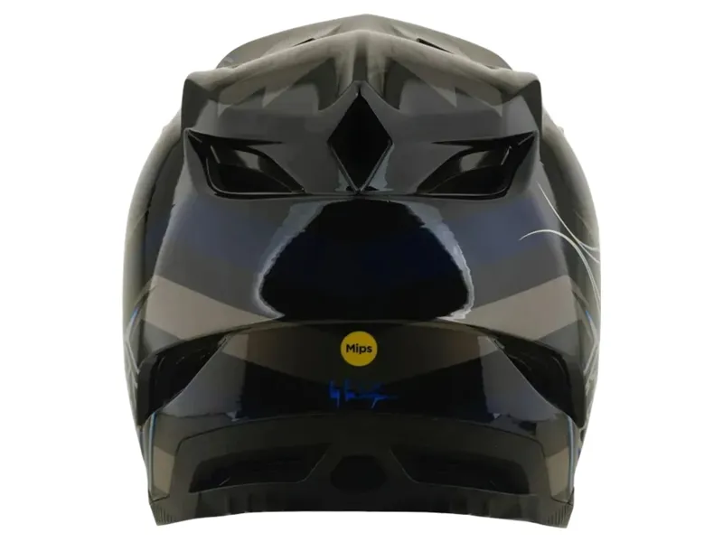 Troy Lee Designs D4 Composite Helmet in Burst Grey-2