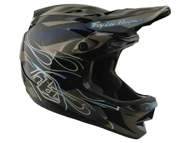 Troy Lee Designs D4 Composite Helmet in Burst Grey-4