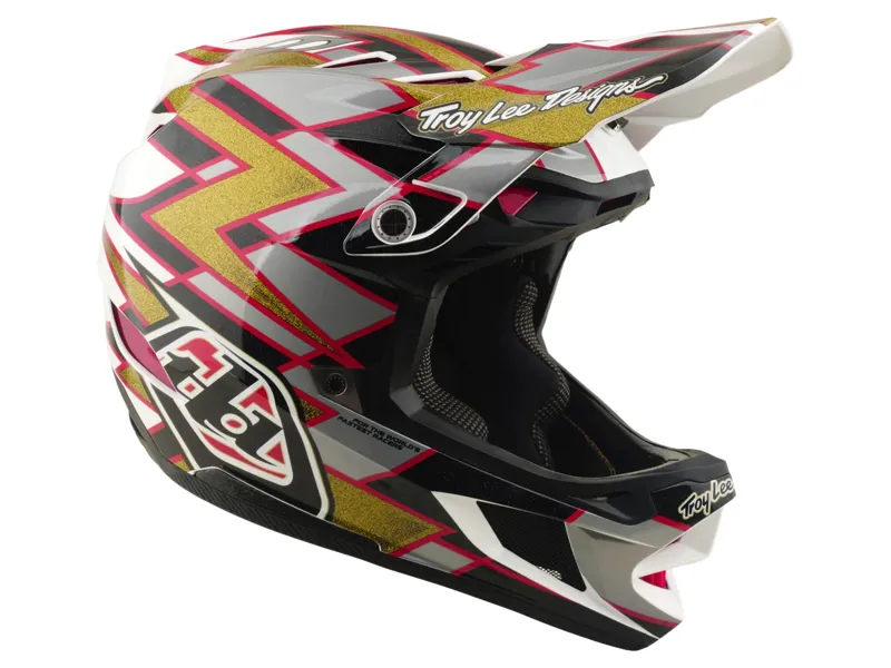 Troy Lee Designs D4 Composite Helmet in Flush Black-2