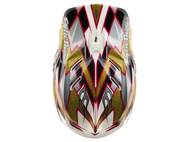 Troy Lee Designs D4 Composite Helmet in Flush Black-7