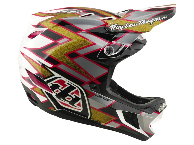 Troy Lee Designs D4 Composite Helmet in Flush Black-1