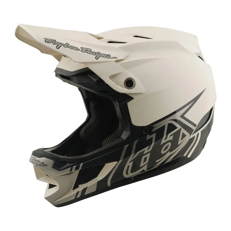 Troy Lee Designs D4 Composite MIPS Helmet Stealth in Pumice