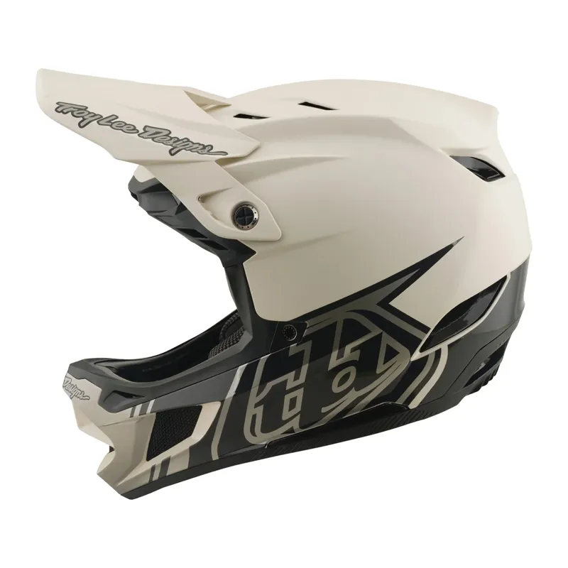 Troy Lee Designs D4 Composite MIPS Helmet Stealth in Pumice-1