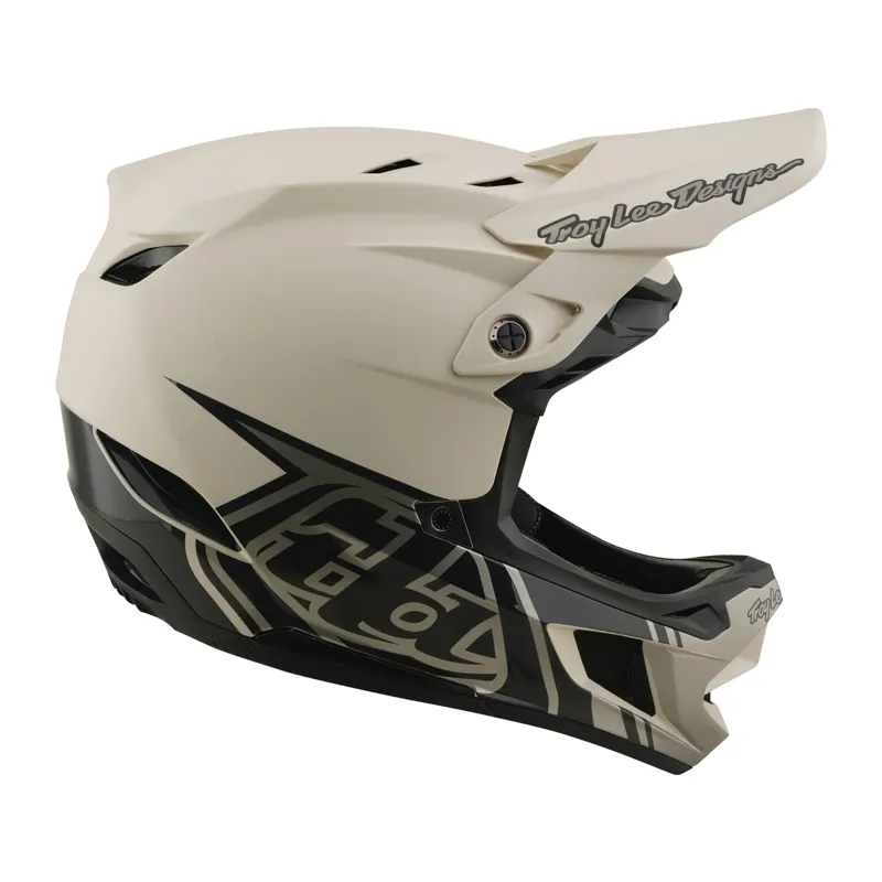 Troy Lee Designs D4 Composite MIPS Helmet Stealth in Pumice-4