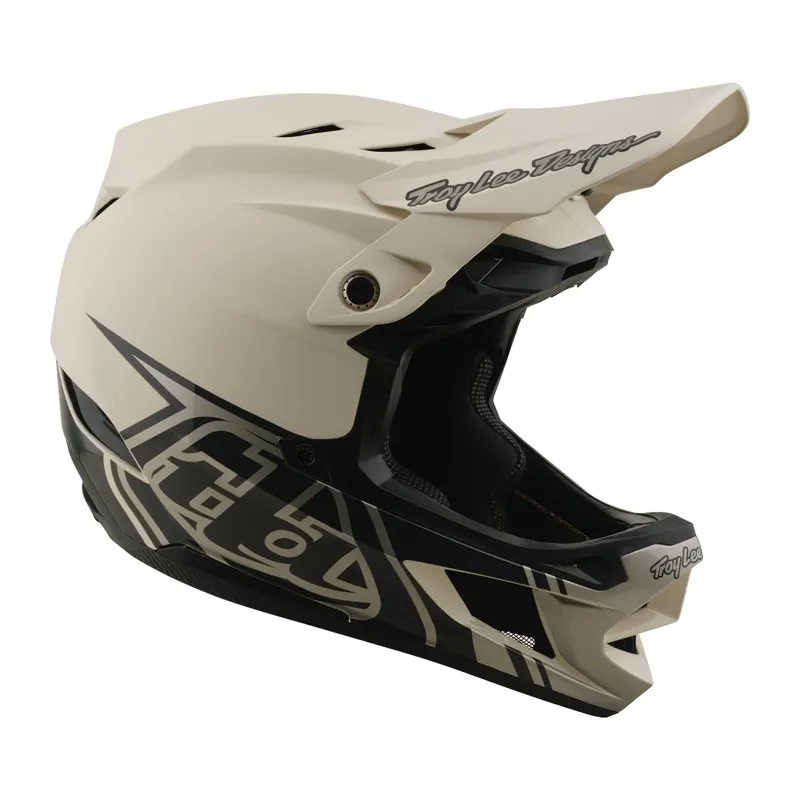 Troy Lee Designs D4 Composite MIPS Helmet Stealth in Pumice-5