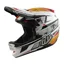 Troy Lee Designs D4 Composite MIPS Full Face Helmet in Lined Up White