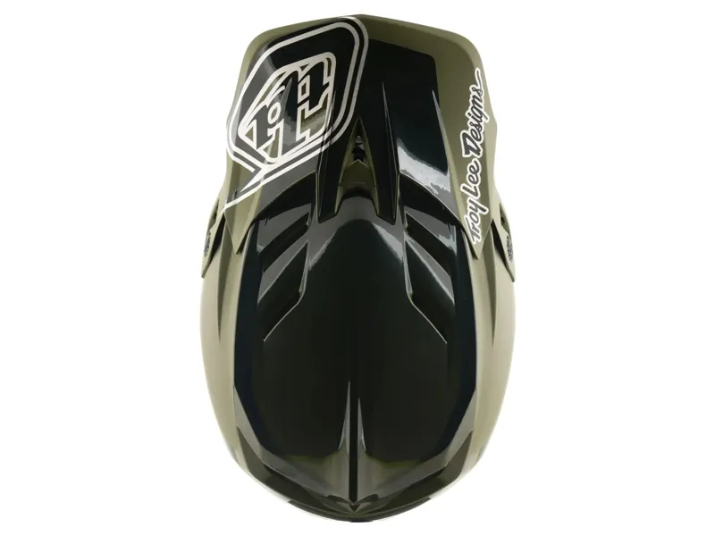 Troy Lee Designs D4 Polyacrylite Helmet in Shadow Beetle-3