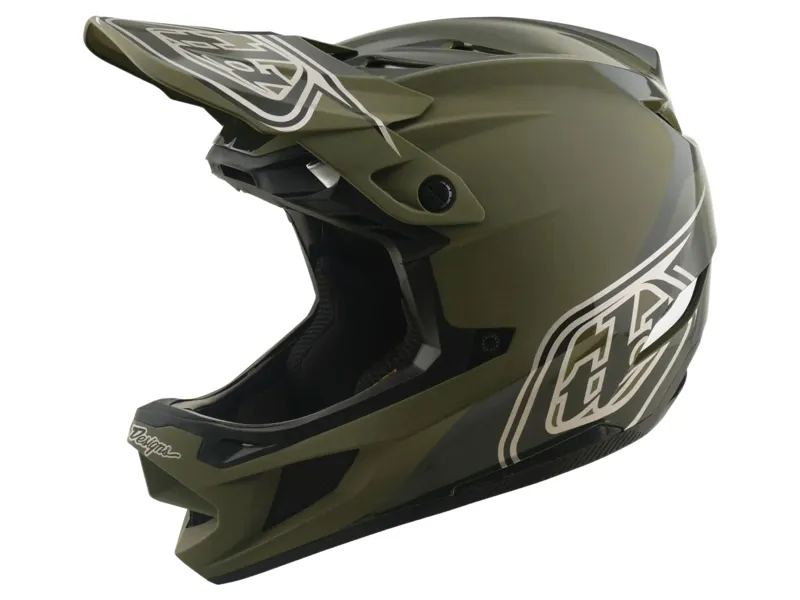 Troy Lee Designs D4 Polyacrylite Helmet in Shadow Beetle-1