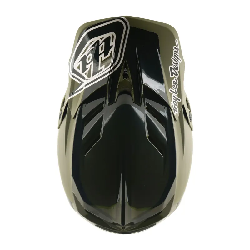 Troy Lee Designs D4 Polyacrylite Helmet in Shadow Beetle-3