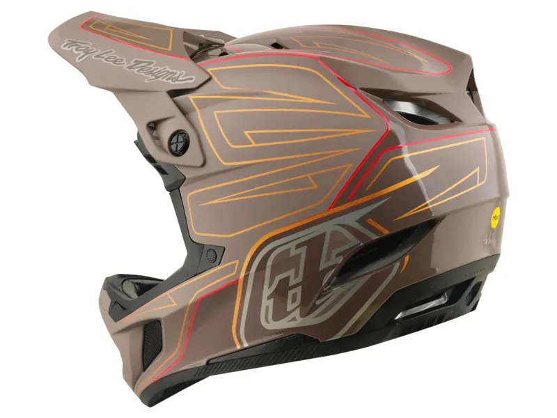 Troy Lee Designs D4 Polyacrylite Helmet in Shadow Pro Timber-4