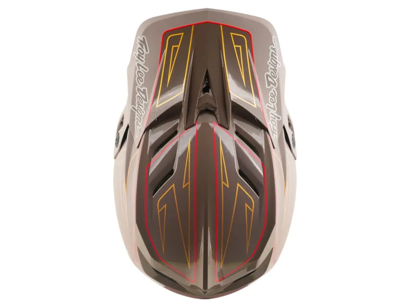 Troy Lee Designs D4 Polyacrylite Helmet in Shadow Pro Timber-7
