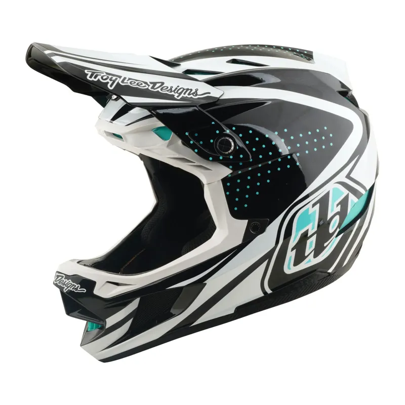 Troy Lee Designs D4 Polyacrylite Helmet The Line Grey-1