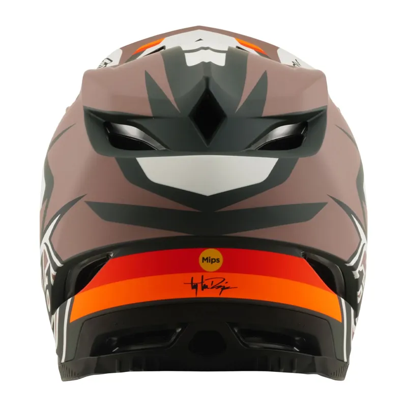 Troy Lee Designs D4 Polyacrylite Roamer Helmet in Clay-2