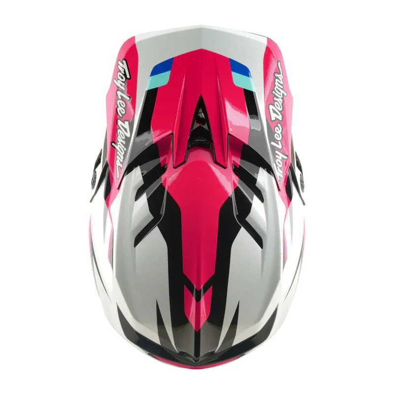 Troy Lee Designs D4 Polyacrylite Roamer Helmet in Magenta-3