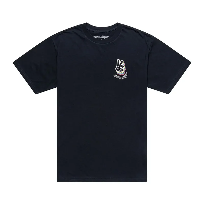 Troy Lee Designs Deuces Short Sleeve Tee in Black