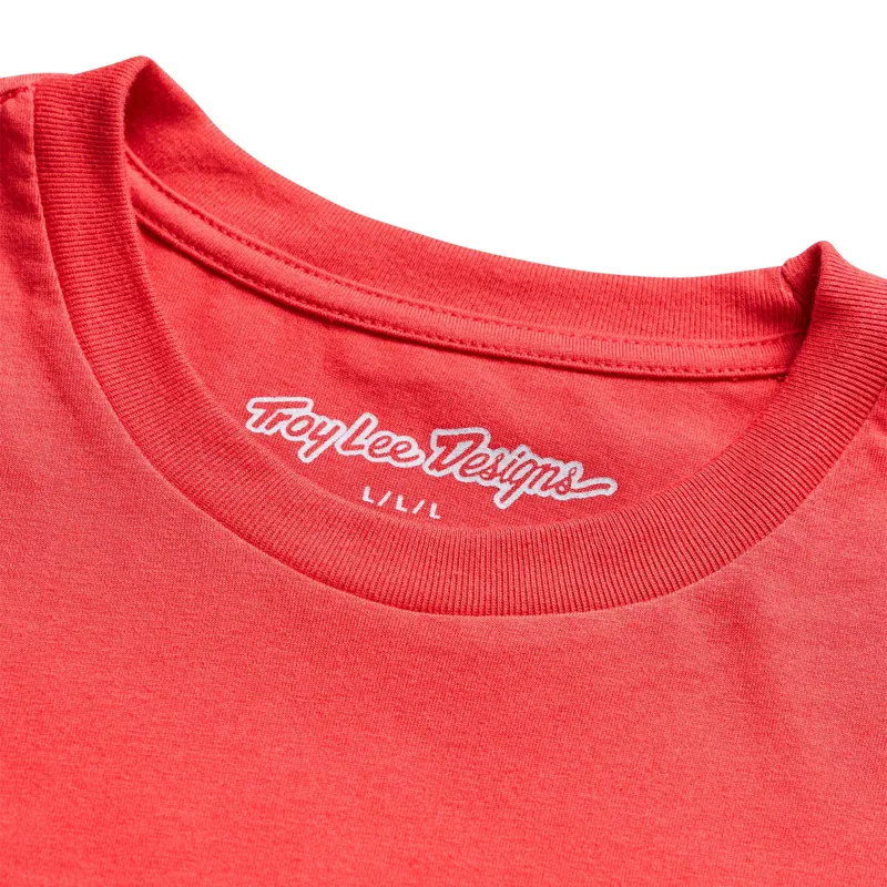 Troy Lee Designs Deuces Short Sleeve Tee in Red-3
