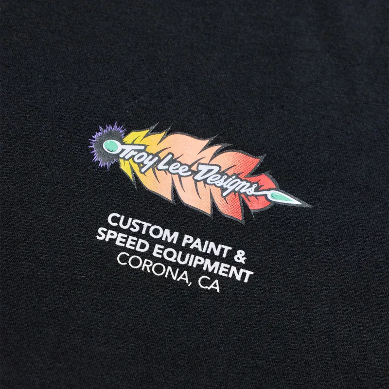 Troy Lee Designs Feather Short Sleeve Tee in Black-2