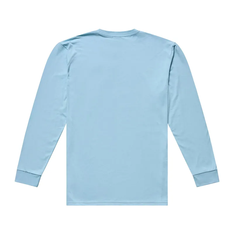 Troy Lee Designs Flame2 Long Sleeve Tee in Dawn Blue-1