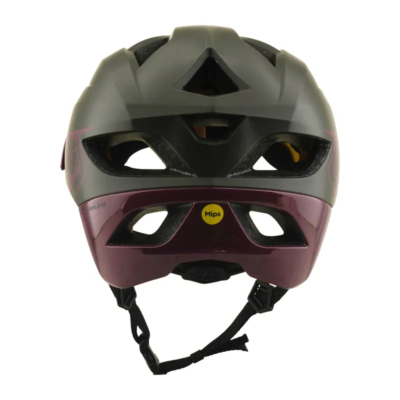 Troy Lee Designs Flowline Helmet Point in Caper/Prune-2