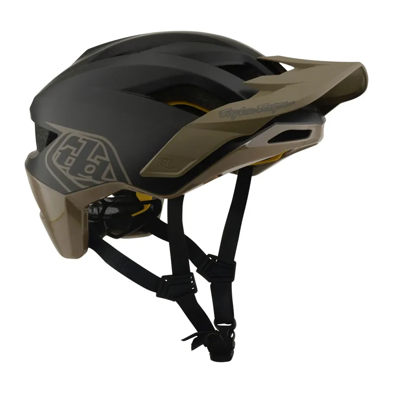 Troy Lee Designs Flowline Helmet Point in Charcoal/Timber