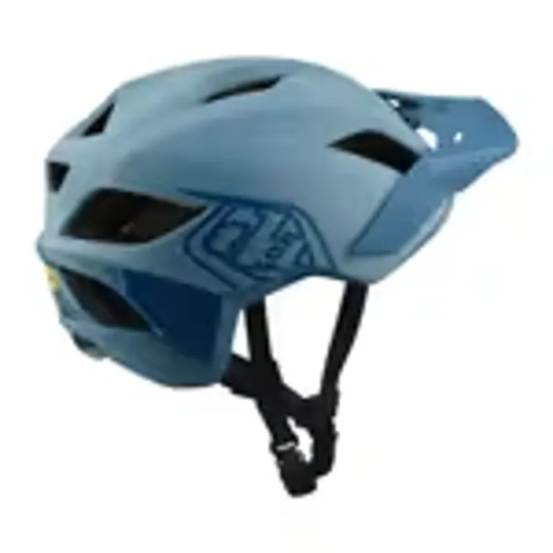 Troy Lee Designs Flowline Helmet Point in Dawn Blue/Sapphire