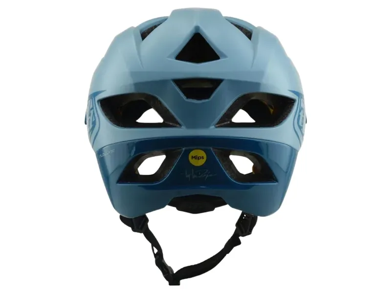 Troy Lee Designs Flowline Point Helmet in Dawn Blue/Sapphire-2