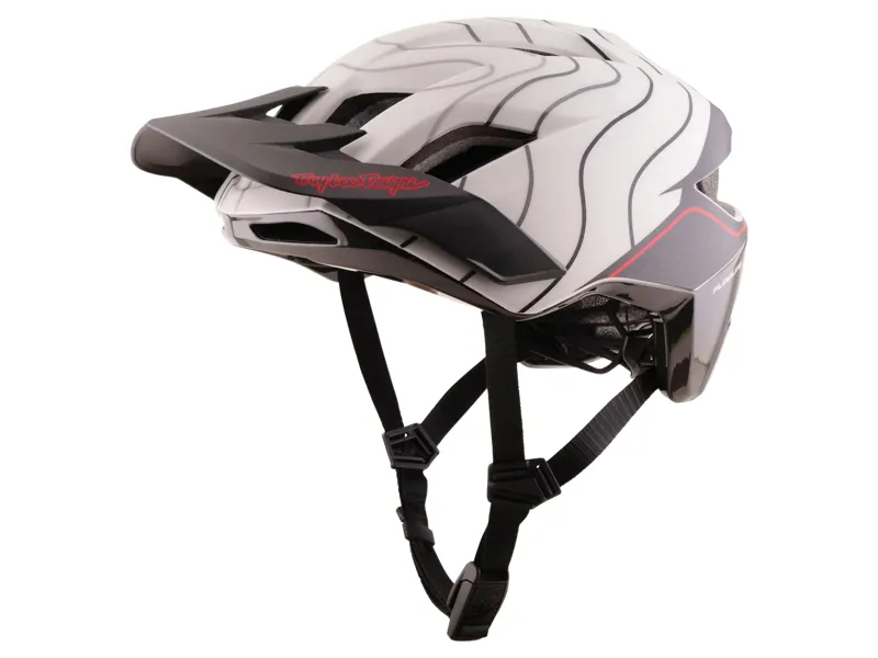 Troy Lee Designs Flowline SE Dipped Helmet in Pumice/Charcoal-6