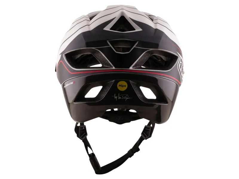 Troy Lee Designs Flowline SE Dipped Helmet in Pumice/Charcoal-2