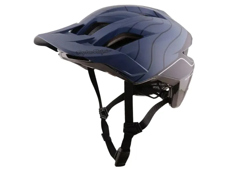 Troy Lee Designs Flowline SE Dipped Helmet in Slate/Charcoal