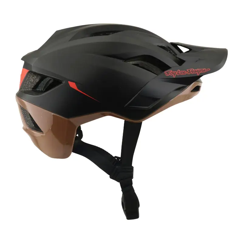 Balfes Bikes Troy Lee Designs Flowline SE Helmet Stacks in Charcoal/Sienna | Free postage over £30, £10 off first order, price match & 0% finance.