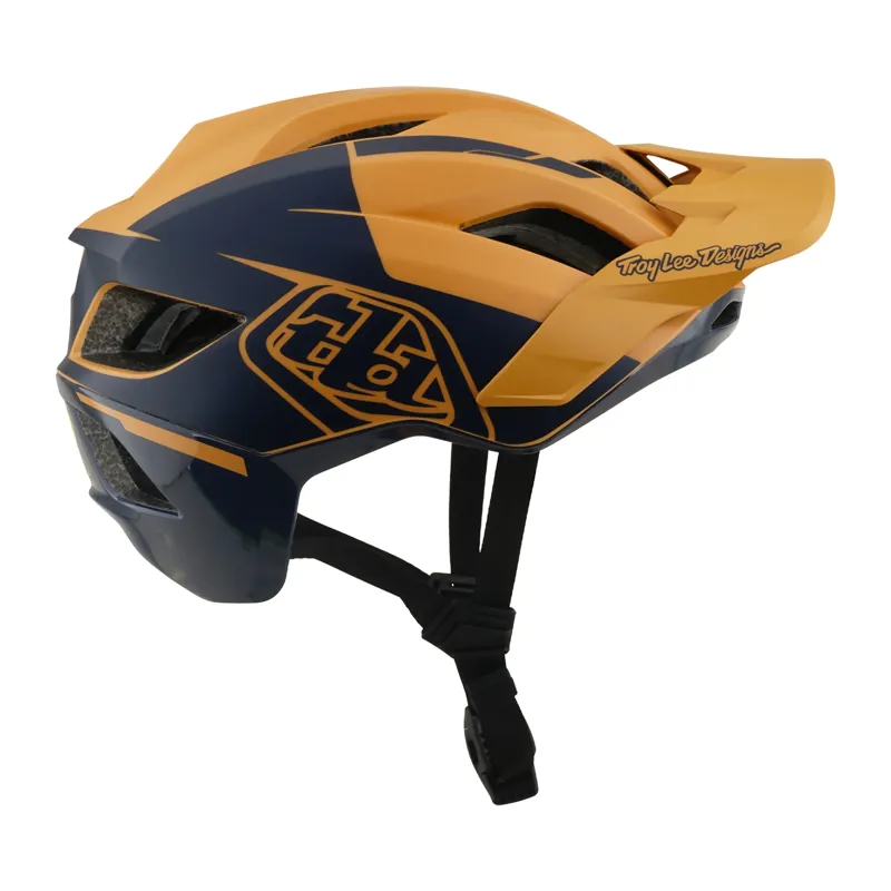 Balfes Bikes Troy Lee Designs Flowline SE MIPS Helmet in Hydro Mustard/Black Iris | Free postage over £30, £10 off first order, price match & 0% finance.