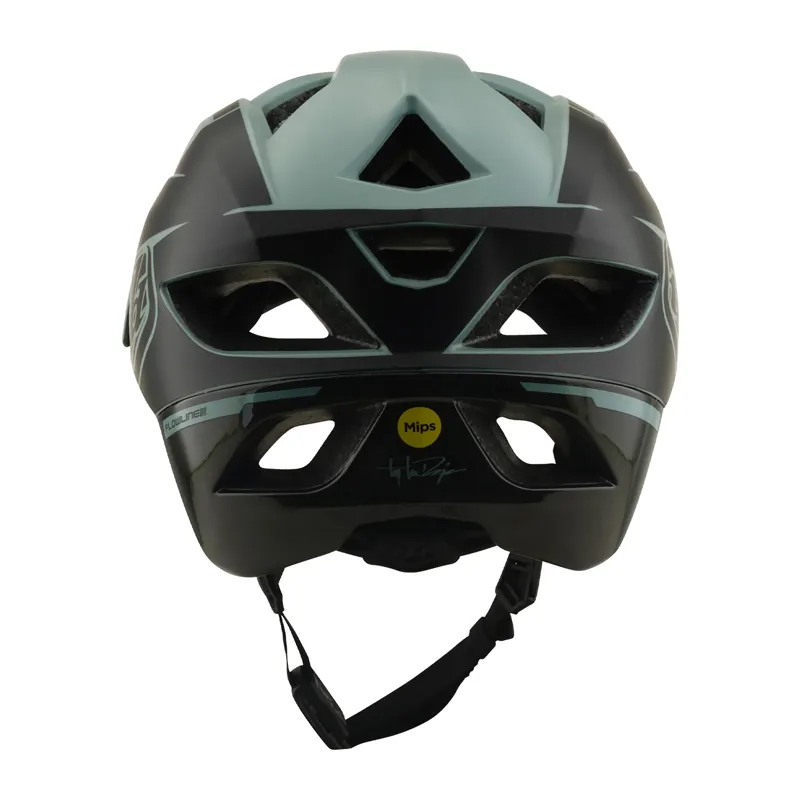 Troy Lee Designs Flowline SE MIPS Helmet in Hydro Sage/Charcoal-2