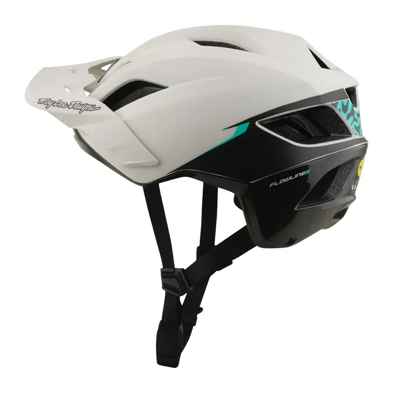Troy Lee Designs Flowline SE MIPS Helmet in Phantom White-1