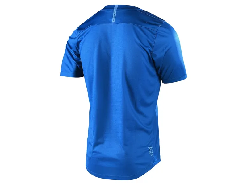 Troy Lee Designs Flowline Short Sleeve Jersey in Slate Blue-1