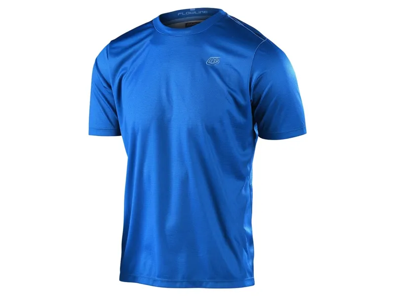 Troy Lee Designs Flowline Short Sleeve Jersey in Slate Blue