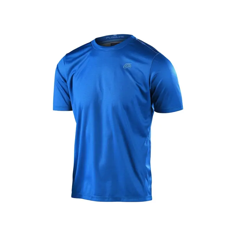 Balfes Bikes Troy Lee Designs Flowline Short Sleeve Jersey in Slate Blue | Free postage over £30, £10 off first order, price match & 0% finance.