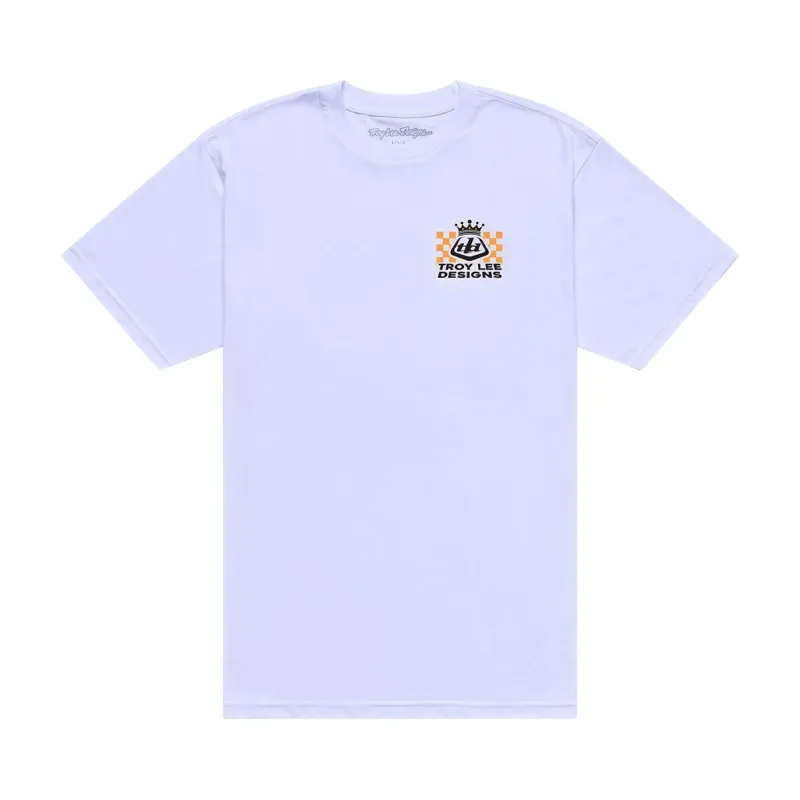 Troy Lee Designs Friday Night Short Sleeve Tee in White